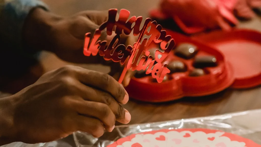Valentijns-decoratie